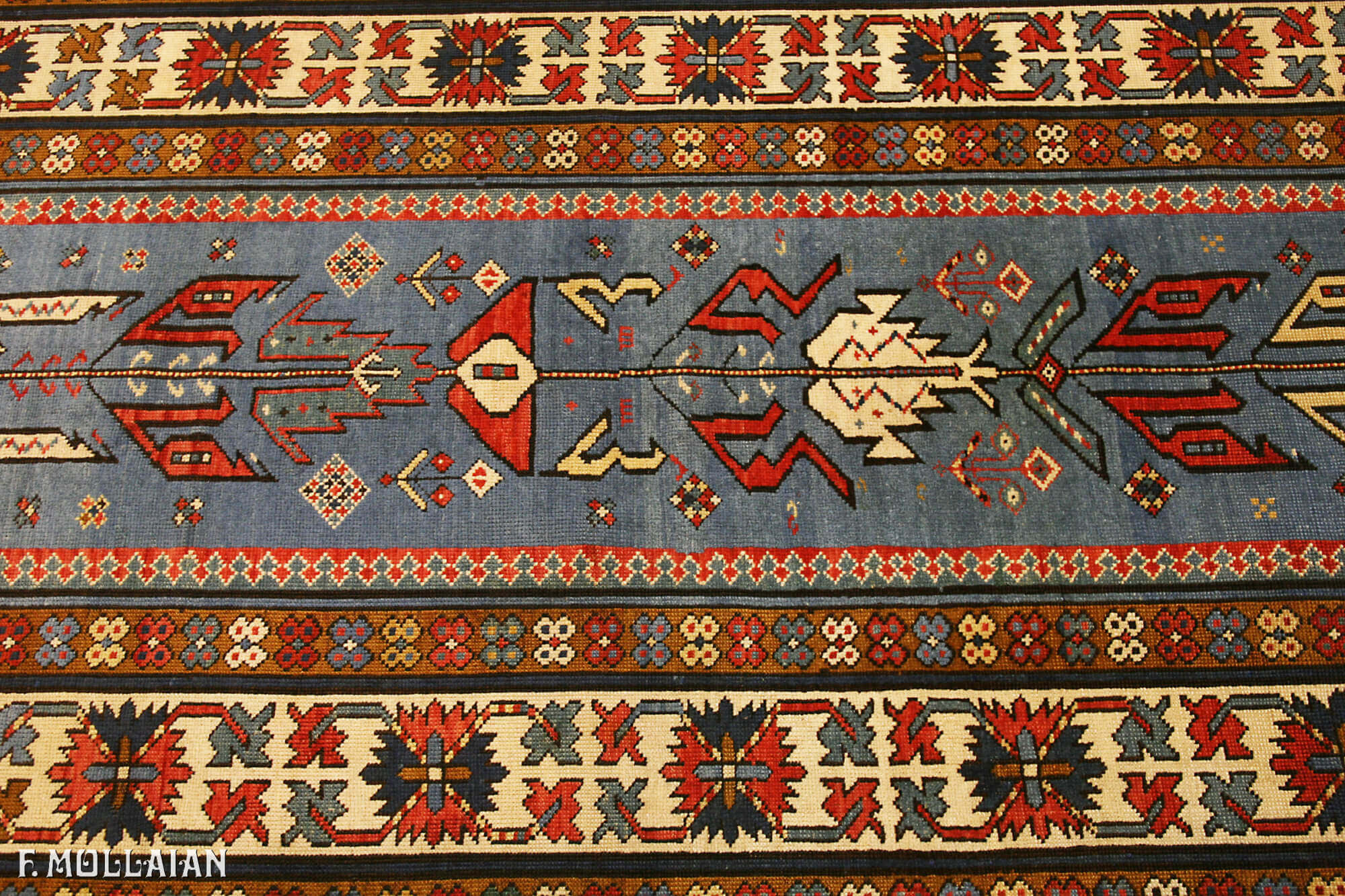 Teppich Spur Kaukasischer Antiker Kuba (Quba) n°:93558546